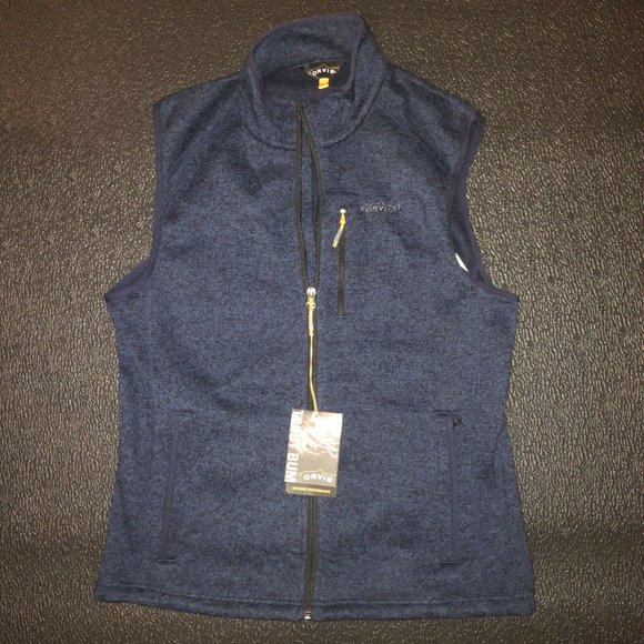 Orvis Mens Medium Denali Sweater Fleece 